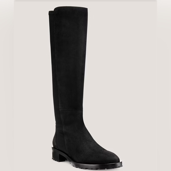 Stuart Weitzman Black Over the Knee Boots - Picture 1 of 10